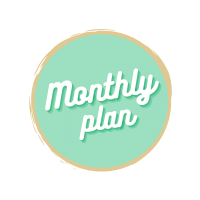 Arabic Seeds monthly plan